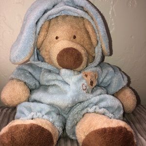 Ty Beanie Baby Pluffies, 2004 Love To, Baby Plush Teddy Bear With Removal PJโs